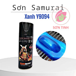 Chai sơn xịt Samurai Y9094 màu Xanh Dương XE MÁY EXCITER Yamaha
