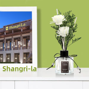 50ML Reed Diffuser Aromatherapy Fragrance Dried Flowers Home Air Freshener Shangri-La Hotel Scent Room Deodorizer Gift