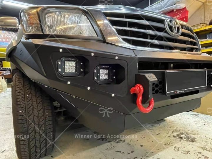 HILUX VIGO STEEL BESI FRONT BUMPER BULL BAR Lazada Lazada