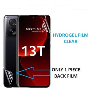 XIAOMI 13T MI 11 MI 11 LITE MI 11 ULTRA ANTI GORES BELAKANG HYDROGEL CLEAR BACK BENING TRANSPARAN SKIN GARSKIN ANTI JAMUR PELINDUNG BELAKANG