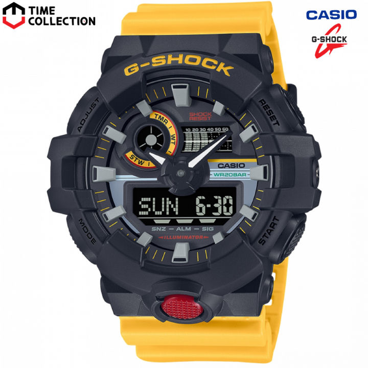 Casio G shock GA 700MT 1A9 Digital Analog Rubber Strap Watch for Men Lazada PH