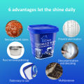 99.9% Kitchenware Cleaner Stainless Steel Cookware Cleaning Paste Powerful Household Kitchen Cleaner Washing Pot Bottom Scale Rust Cleaning Cream Paste for Appliances Kitchen. 