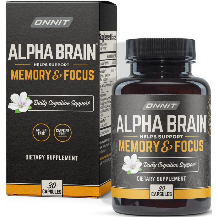 500mg Brain Booster Focus Memory Clarity Supplement Nootropic 60 ...