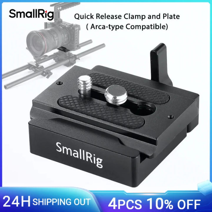 SMALLRIG Universal-Montageplatte Für AirTag Und SmartTag2, Schnellwechsel-Kamera-Basisplatte Für Arca-Kameras, Integriertes Eva-Pad, 1/4"-20-Schrauben Für Sony, Für Canon, Für Nikon – MD5422