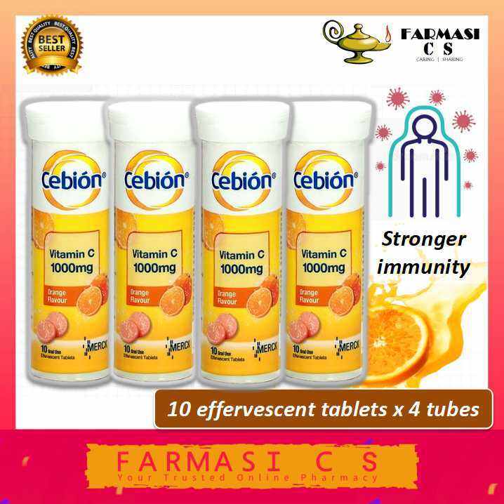 Cebion Effervescent Vitamin C Mg Tablets X Tubes Exp Immunity Vit C Lazada