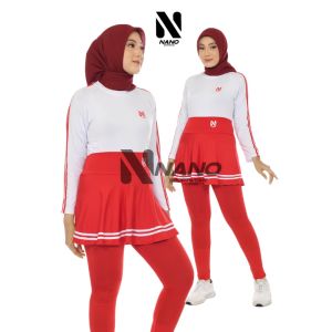 NANO || BAJU SENAM WANITA MODEL LEGGING ROK / SETELAN SENAM