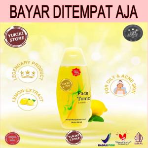 New VIVA Face Tonic100ml LEMON BPOM Penyegar Wajah