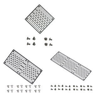 Computer Fan Dust Cover Water Cooling Radiators Fan Cover Aluminum Alloy for PC Water Cooled 12/24/36cm Fan Cover