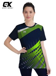 COD KAOS OLAHRAGA WANITA KAOS VOLLY WANITA BAJU VOLLY BAJU BADMINTON CEWEK BAJU VOLI PEREMPUAN JERSEY VOLI IMPORT PREMIUM BAJU TRAINING PRINTING SIZEMLXL 96