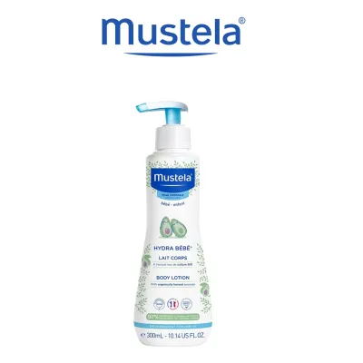 NEW STOCK! MUSTELA Hydra BeBe Body Lotion 300ml / 500ml / 750ml - (For Baby Normal Skin)