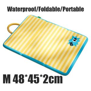 【🔥🔥SG】Dog Cooling Mat Summer Pet Cold Bed Extra Large Ice Silk Cool Pad for Small Big Dogs Cat Waterproof Anti Scratch