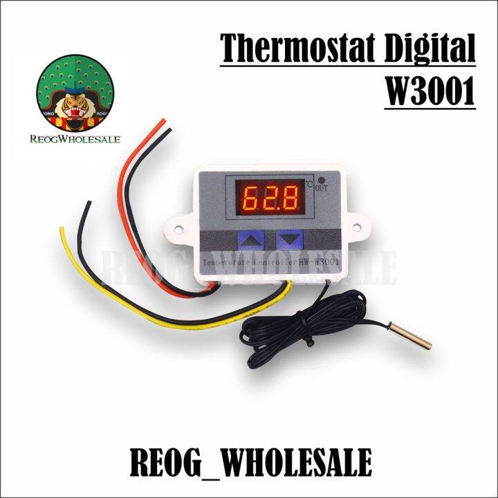 Thermostat Digital AC 12V 220V XH W3001 Termostat Alat Pengatur Suhu ...