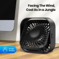 TOPK USB Portable Mini Fan,Desk Personal Electric Fan Table ,Standing Fans for Room,3 Speed Wind 360°Rotatable for Camping Quie-ZCVU MALL. 
