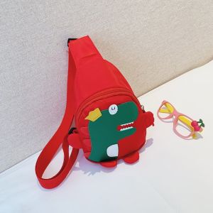 [SG READY STOCK] Childrens dinosaur chest bag New Lightweight Dinosaur backpack Fanny Pack Sling Bag Cut Boy Gift
