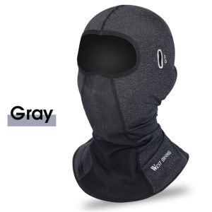 WEST BIKING Tấm Phủ Toàn Bộ Khuôn Mặt Đạp Xe Bằng Vải Viscose Mũ Đội Đầu Chống Nắng Mùa Hè Khẩu Trang Thoáng Khí Có Kính Mũ Balaclava Có Lỗ Mặt Nạ Mùa Hè Lụa Mát Mẻ