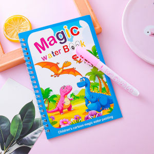 💎💫GROCELY💫 💎 BUKU MEWARNAI MAGIC WATER BOOK FOR KIDS / BUKU MEWARNAI WATER DOODLE / BUKU MEWARNAI MAINAN EDUKATIF ANAK VIRAL