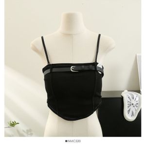 Lotus Clothing Taylor Top - Tanktop Free Belt Wanita - Tanktop Bra Fashion Import - Atasan Wanita