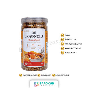 Timur Tengah Granola Vanilla Honey 250gr Sereal Makanan Sehat GARANSI ORIGINAL Granola Untuk Diet