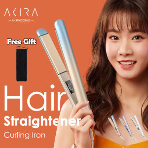 Japan Akira Negative Ion Electric Hair Straightener Curling Iron