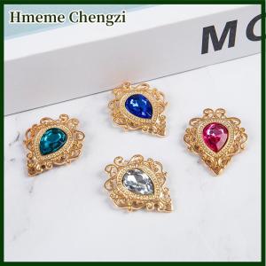 Hmeme 10Pcs Waterdrop Diy Craft Supplies Diy Sewing Accessories Bow Applique Bricolage