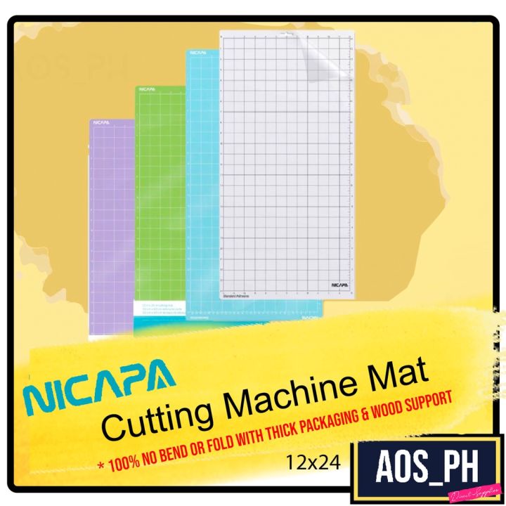 Nicapa Cutting Mat for Cricut or Silhouette Cameo Machine 12x24 Lazada PH