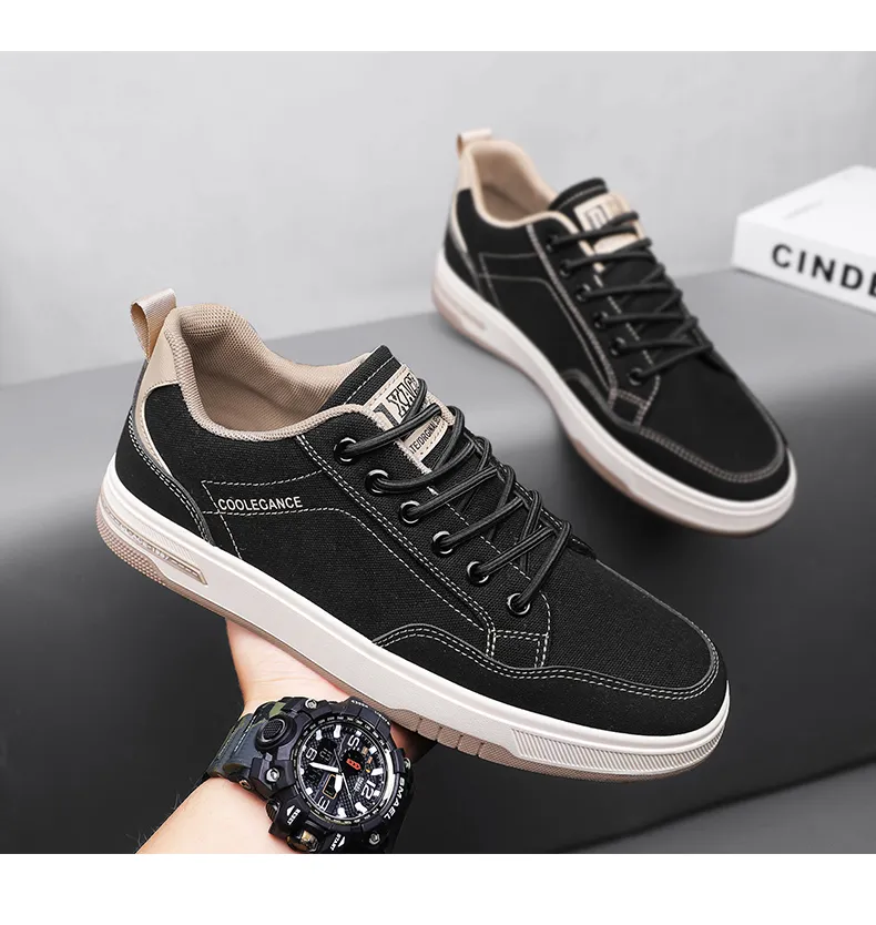 UCON New Men S Comfortable Lightweight Canvas Sneakers Outdoor Trendy Versatile Breathable Sneakers Men S Fashion Casual Shoes 39 44