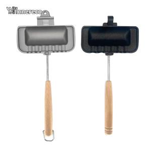 Double-Sided Sandwich Baking Pans Non-Stick Breads Crepe Pans Easy To Clean High Temperature Resistant Applicable Gas Cooker Kitchen Gadgets