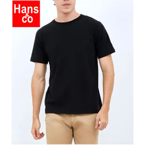 hans & co kaos polos pria premium katun 24 s dijamin realpict n video real