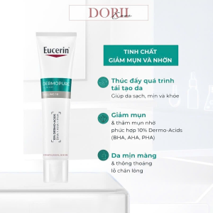 Eucerin Tinh Chất Giảm Mụn Proacne A.I Clearing Treatment 40ml tặng khăn ướt