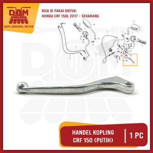 Handel Kopling CRF 150 (PSP) - SILVER Handle Hendel Lever Tuas Tarikan Kopleng HONDA CB 150 / TIGER