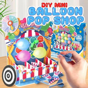 Mr Toys DIY Mini Balloon Pop Shop Toys Children Arts and Craft Activity Darts Educational Toy