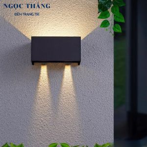 Đèn Led treo tường hắt tường trang trí trong nhà ngoài trời Led 10W VNT44/2B Ngọc Thắng