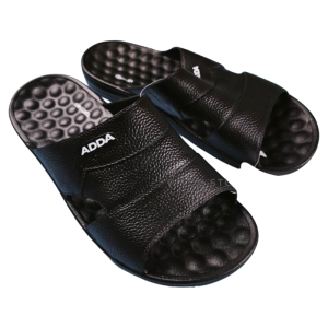 Adda 13x00 รองเท้าแตะผู้ชายแบบสวม สีดำ เบอร์ 7-9