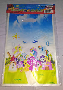 10PCS LITTLE PONY LOOTBAGS plastics party needs birthday christening baptism