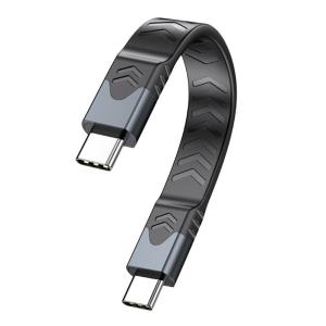 USB5 Data Cable PD240W Fast Charging Line for 16K 60hz Video and 80Gbps Fast Speed Data Transfer 13cm USB Cord