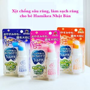 Xịt Chống Sâu Răng Làm Sạch Răng Hamikea Nhật Bản - Xịt răng Hamikea Nhật Bản làm sạch răng bảo vệ răng chống sâu răng cho bé - Momoshop