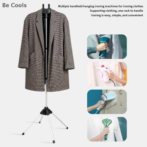 💟【Special price】💟Be Cools Steamer Stand For Clothes Hanging Ironing Rack Height Adjustable Clothes Steamer Stand 360 Degrees Rotatable Hangers