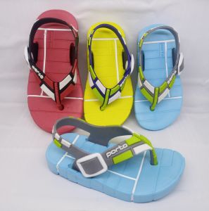 Sandal anak laki laki porto jepit tali belakang lucu keren