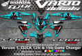 Honda Click 125i / 150i Version 2 Decals / VENOM DESIGN / STICKER FOR MOTORCYCLE PARTS AND ACCESSORIES. 
