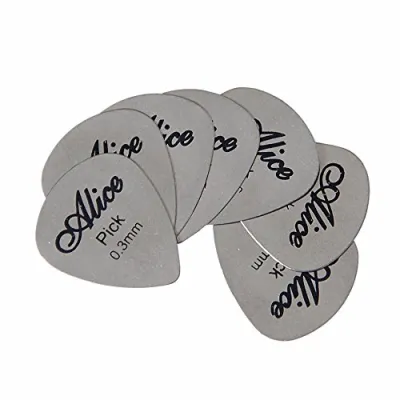 Alice Stainless Steel (Metal) (Heart) Guitar Picks