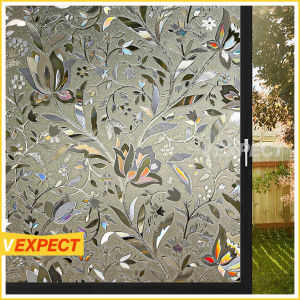 Window Glass Privacy Sticker 3d Decorative Window Glass Film Blackout Removable Window Stickers