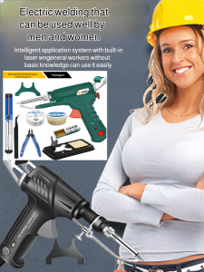 ⏰Flash Sale🥇Alat kimpalan automatik 60W seterika pemateri elektrik senapang pematerian mudah alih Pemanasan dalaman manual tin makan set pistol pematerian pegang tangan 60w Electric Soldering Iron Portable Soldering