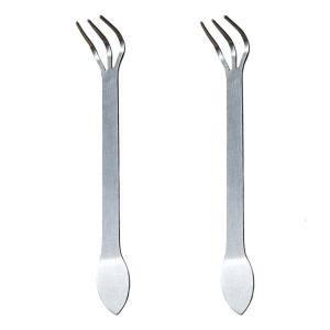 1/2Pcs Multifunctional Stainless Steel Bonsai Rakes 3 Prong Root Rakes for Soil Loosening and Transplanting Garden Tool