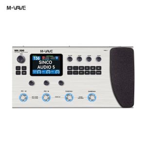 M-Vave MK-300 Guitar/Bass Multi-Effect Pedal Processor360+ Studio-Grade Effects Bluetooth & IR Support preset settings and mobile app links