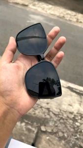 AG Kacamata Hitam Oversized Frame Besar Gaya Retro Vintage Untuk Wanita Model Terbaru Keren Kekinian Impord