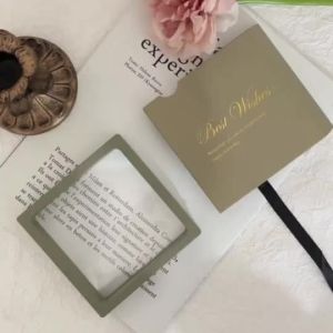 【Ship in 24H】Jewelry 首饰盒  手链礼盒 礼物盒 手镯项链珠宝盒礼盒 收纳盒 牛油果绿pe塑料膜悬浮首饰盒收纳展示盒手链手串密封防氧化透明盒05.26