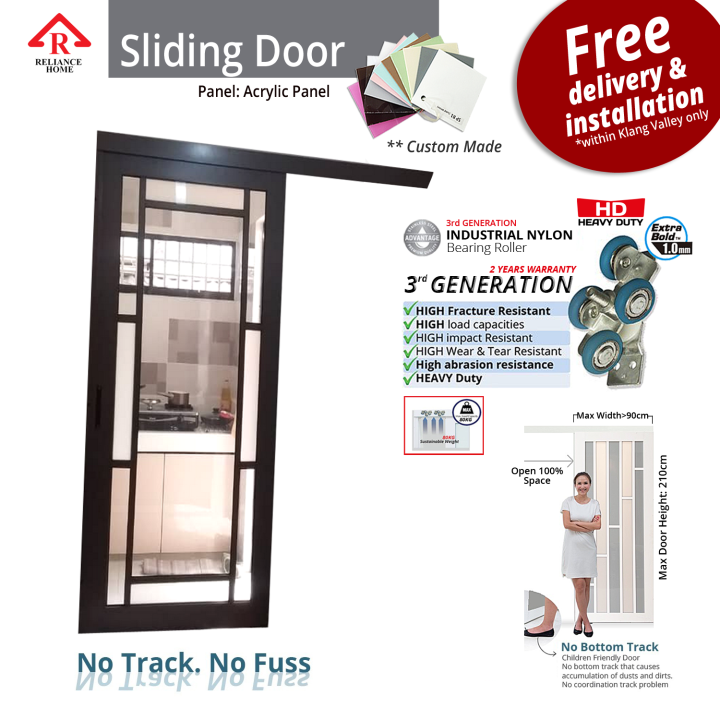 [PRE-ORDER] Sliding Door (Acrylic), Aluminum Door, Acrylic Door ...