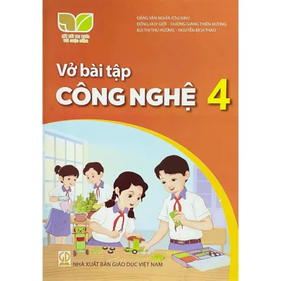 Sách - Vở bài tập Công Nghệ 4 - Kết Nối Tri Thức - Bán kèm bút chì 2B và bao sách