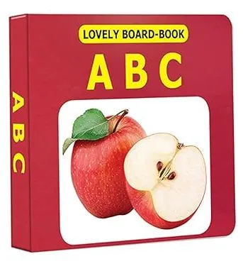 ABC Book/ Board Book / Lovely Board Books - ABC Number Fruit Vegetables Vehicles Animals Colours Birds Toys Food.