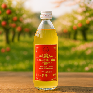 JAPAN Ono Apple Orchard Pure Organic Apple Juice 1000ml NO SUGAR ( Numata City)